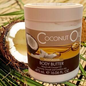 CREIGHTONS SKIN DEFINITY COCONUT OIL MOISTURIZING BODY BUTTER 16.06 OZ cream